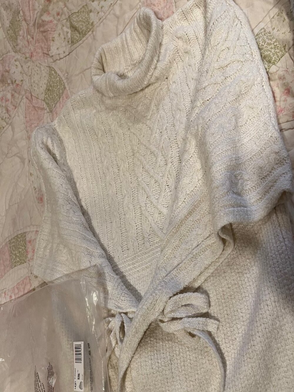 UGG brand poncho